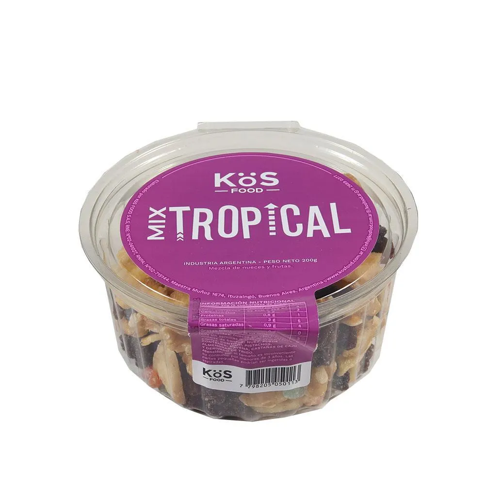 Mix Tropical Kos Food 200 Grm