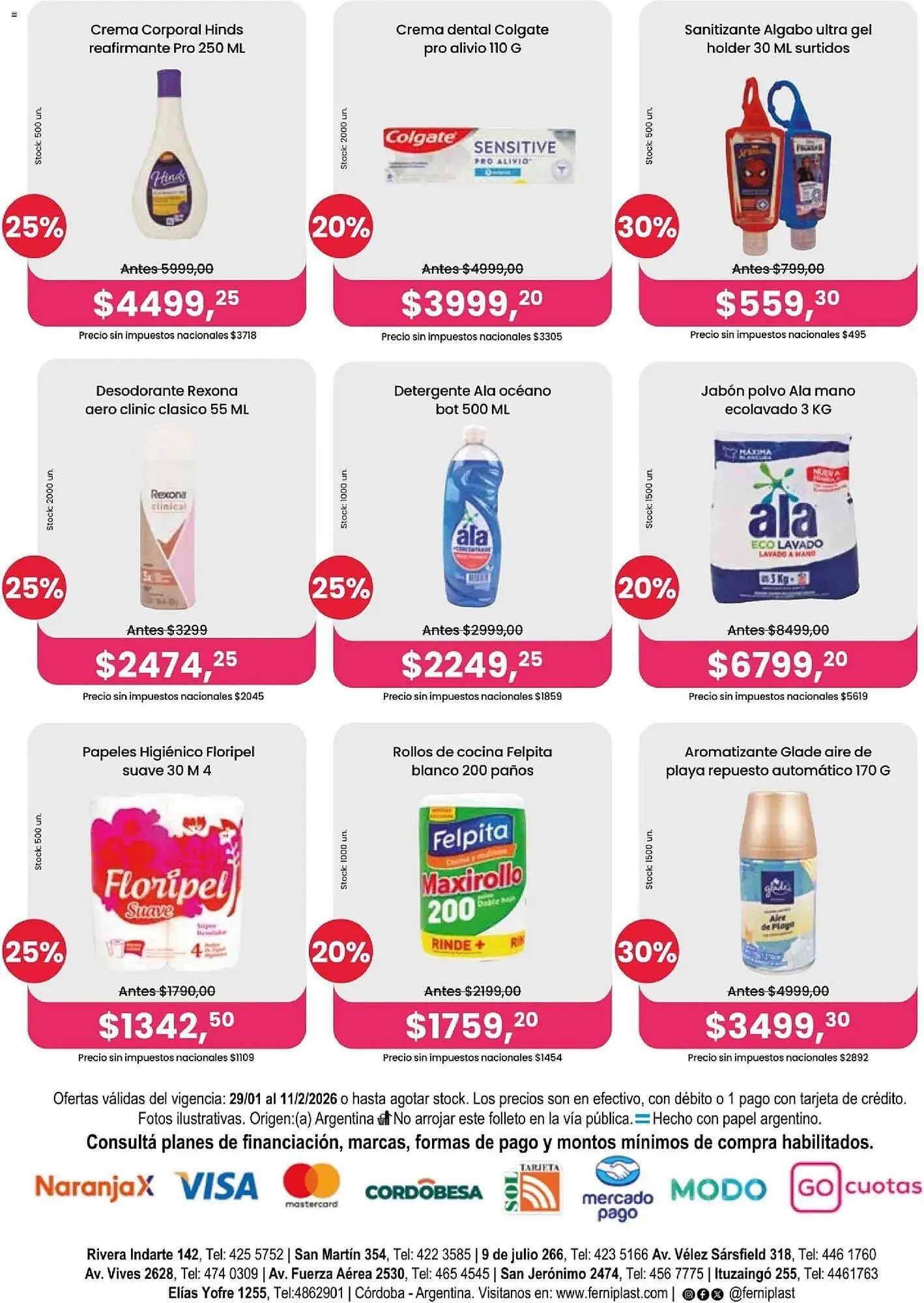Ofertas de Catálogo Ferniplast 29 de enero al 11 de febrero 2026 - Página 8 del catálogo