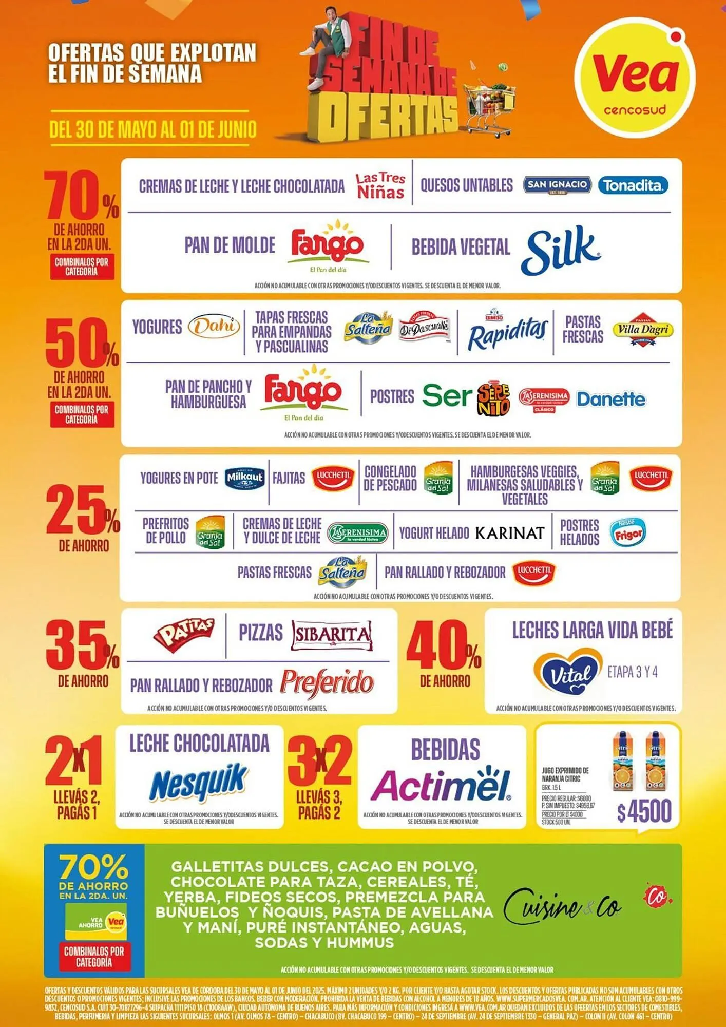 Ofertas de Catálogo Supermercados Vea 29 de mayo al 1 de junio 2025 - Página 3 del catálogo