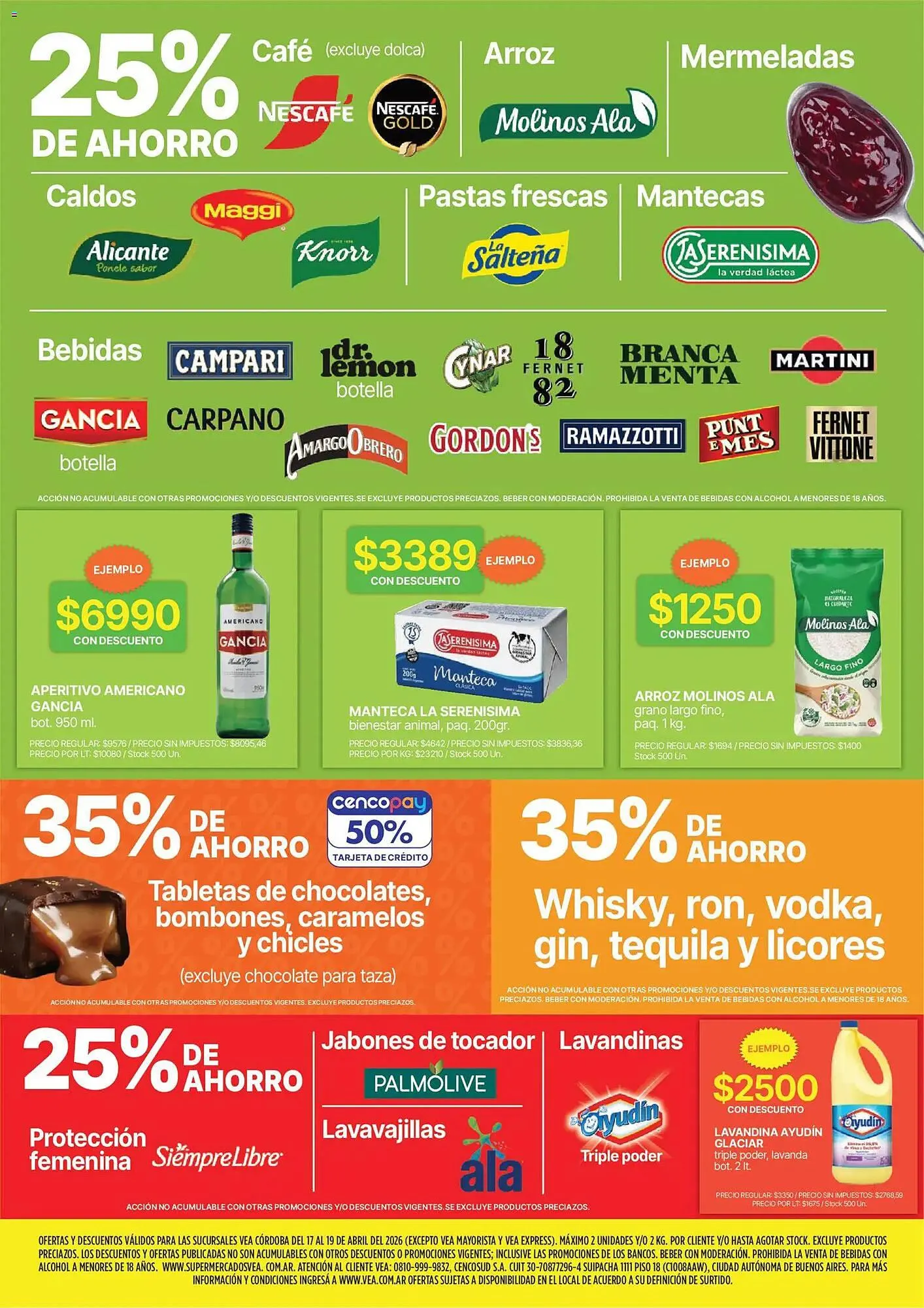 Ofertas de Catálogo Supermercados Vea 17 de abril al 19 de abril 2026 - Página 3 del catálogo