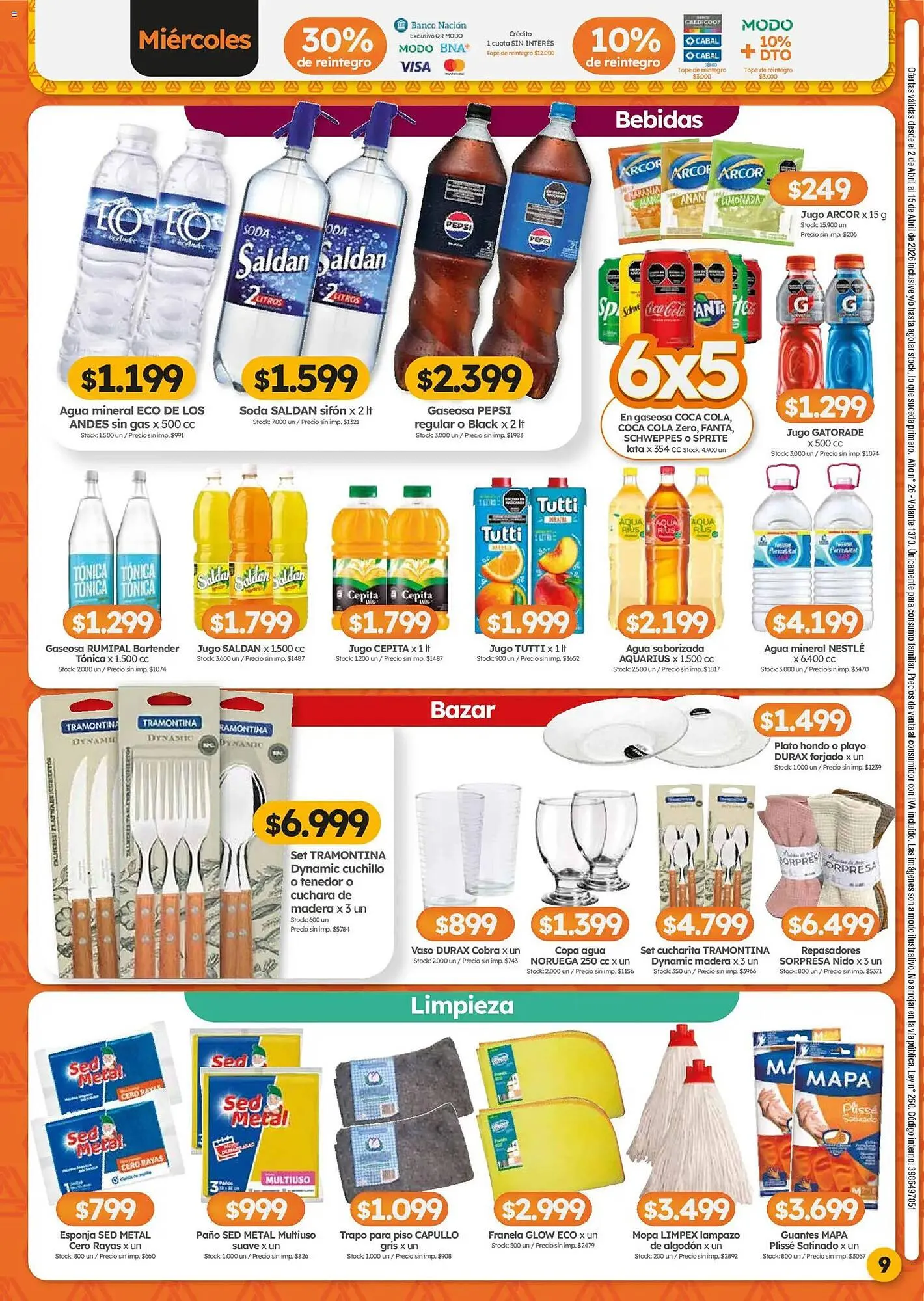 Ofertas de Folleto Cordiez 1 de abril al 15 de abril 2026 - Página 9 del catálogo