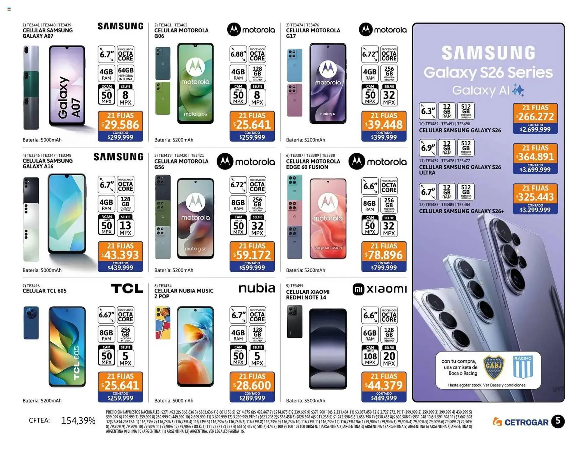 Ofertas de Catálogo Cetrogar 1 de abril al 1 de mayo 2026 - Página 5 del catálogo