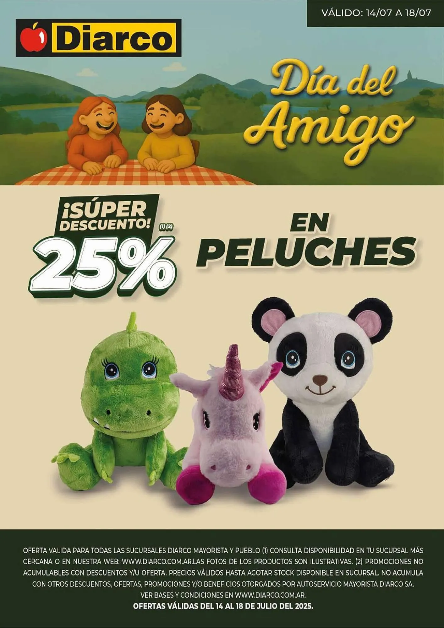 Ofertas de Catálogo Diarco 15 de julio al 18 de julio 2025 - Página 1 del catálogo
