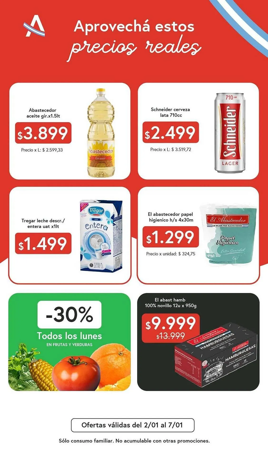 Ofertas de Catálogo El Abastecedor 2 de enero al 1 de julio 2026 - Página 1 del catálogo