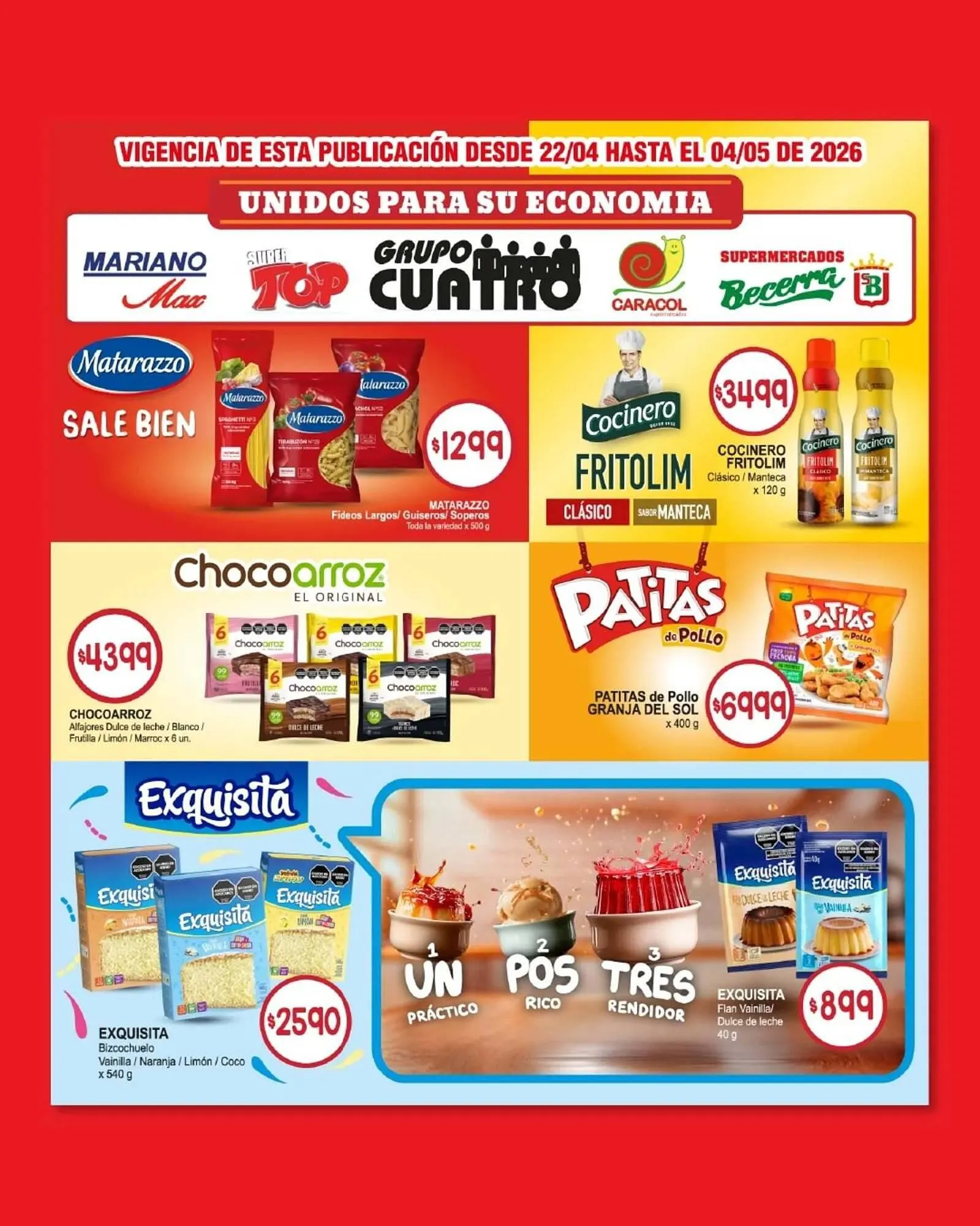 Ofertas de Catálogo Supermercados Caracol 23 de abril al 4 de mayo 2026 - Página 2 del catálogo