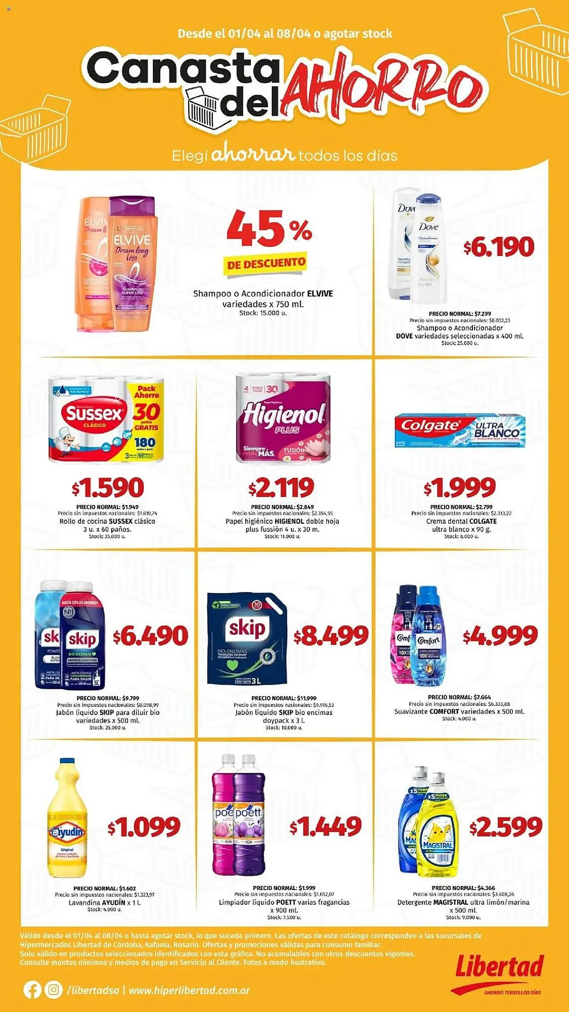 Ofertas de Catálogo Hipermercado Libertad 1 de abril al 9 de abril 2026 - Página 6 del catálogo