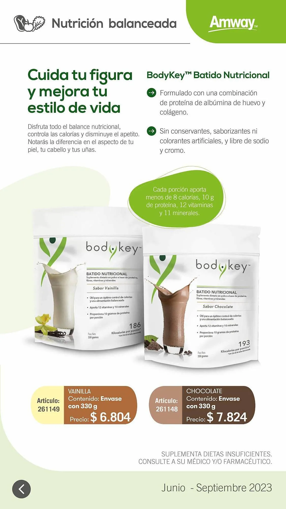 Ofertas de Catálogo Amway 1 de julio al 30 de septiembre 2023 - Página 21 del catálogo