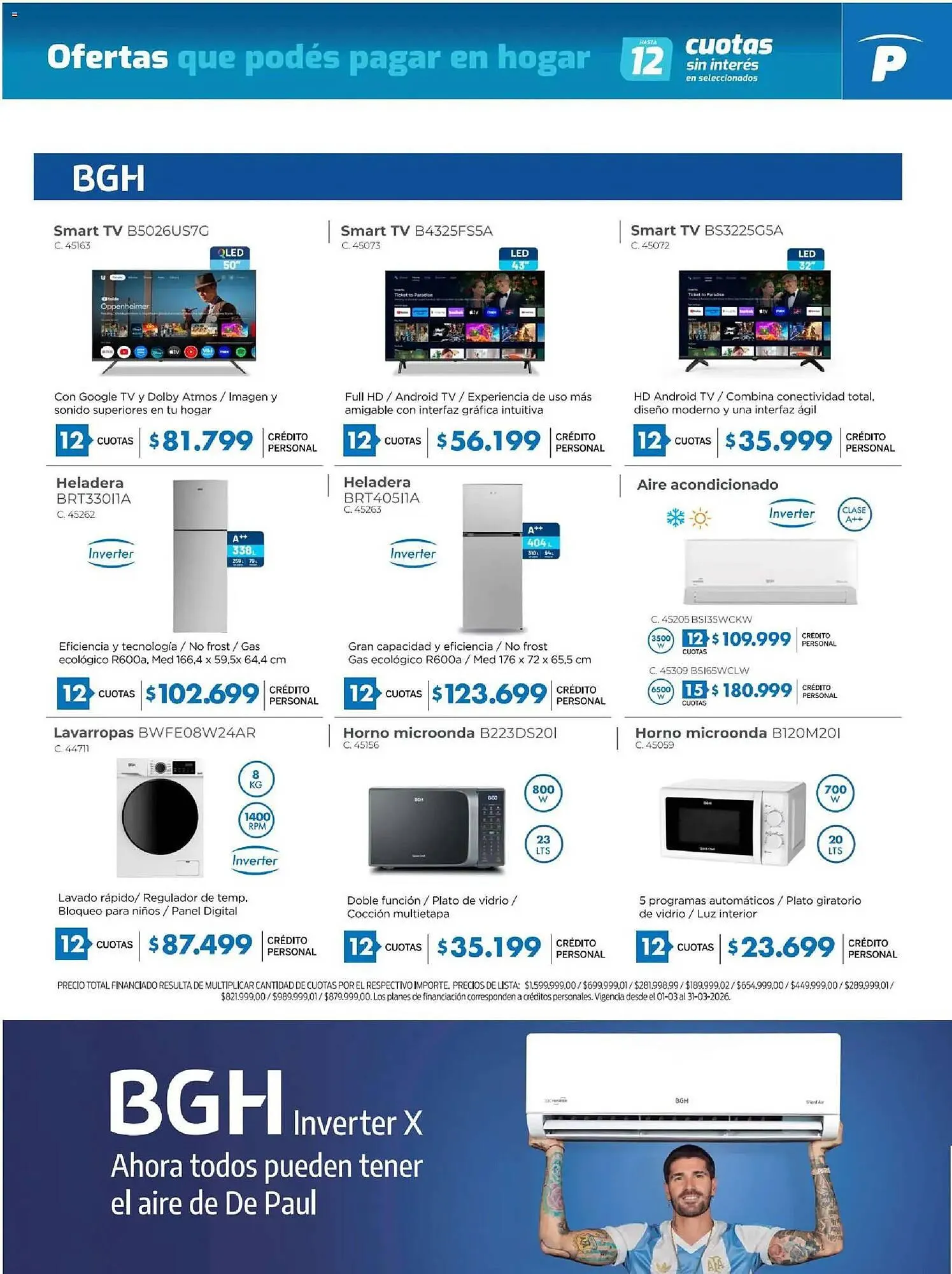 Ofertas de Catálogo Pardo Hogar 1 de marzo al 1 de abril 2026 - Página 7 del catálogo