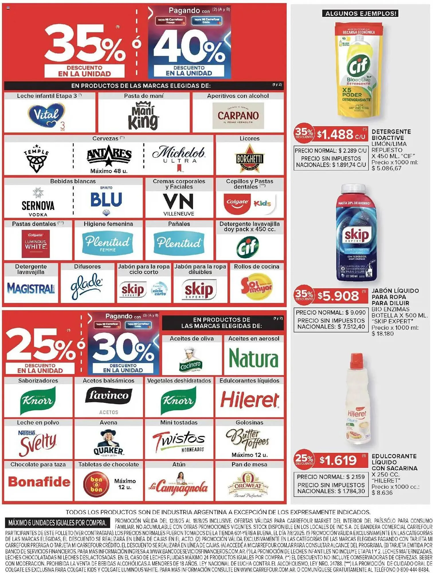 Ofertas de Catálogo Carrefour Market 12 de agosto al 19 de agosto 2025 - Página 8 del catálogo