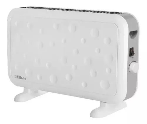 Calefactor Eléctrico Convector Liliana Cng17 Blanco Y Gris