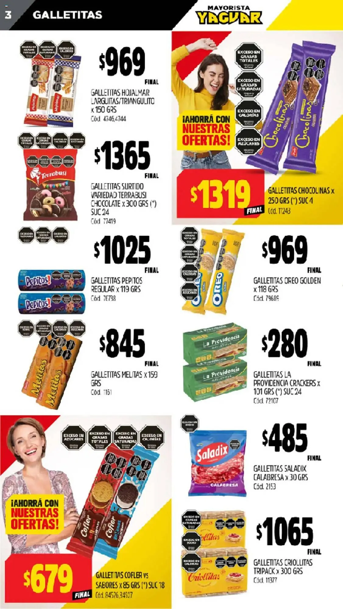 Ofertas de Catálogo Supermercados Yaguar 10 de marzo al 16 de marzo 2025 - Página 3 del catálogo