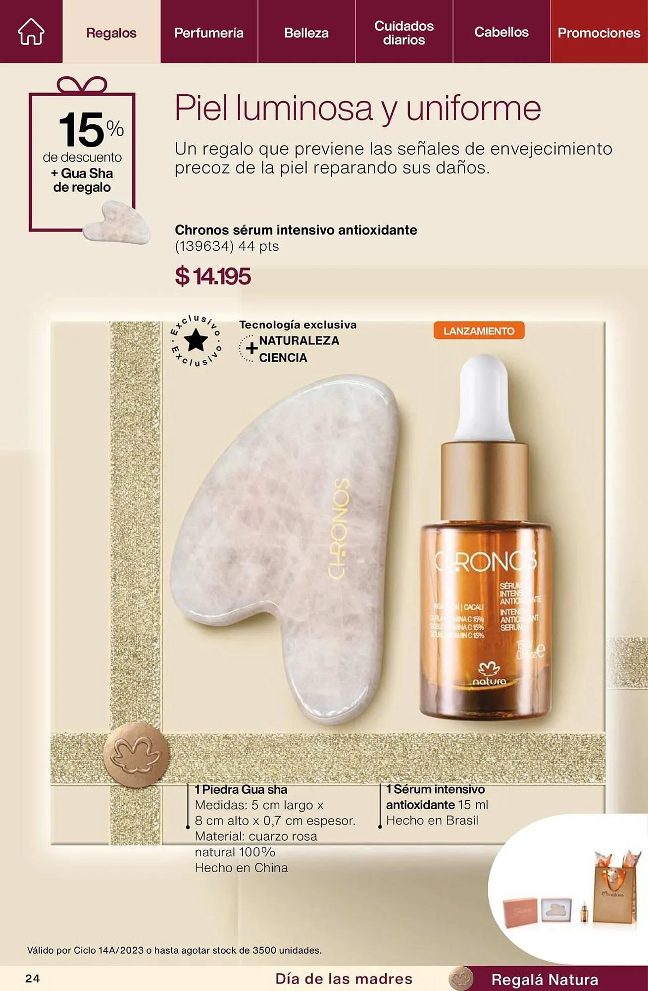 Ofertas de Catálogo Natura 27 de septiembre al 31 de octubre 2023 - Página 24 del catálogo