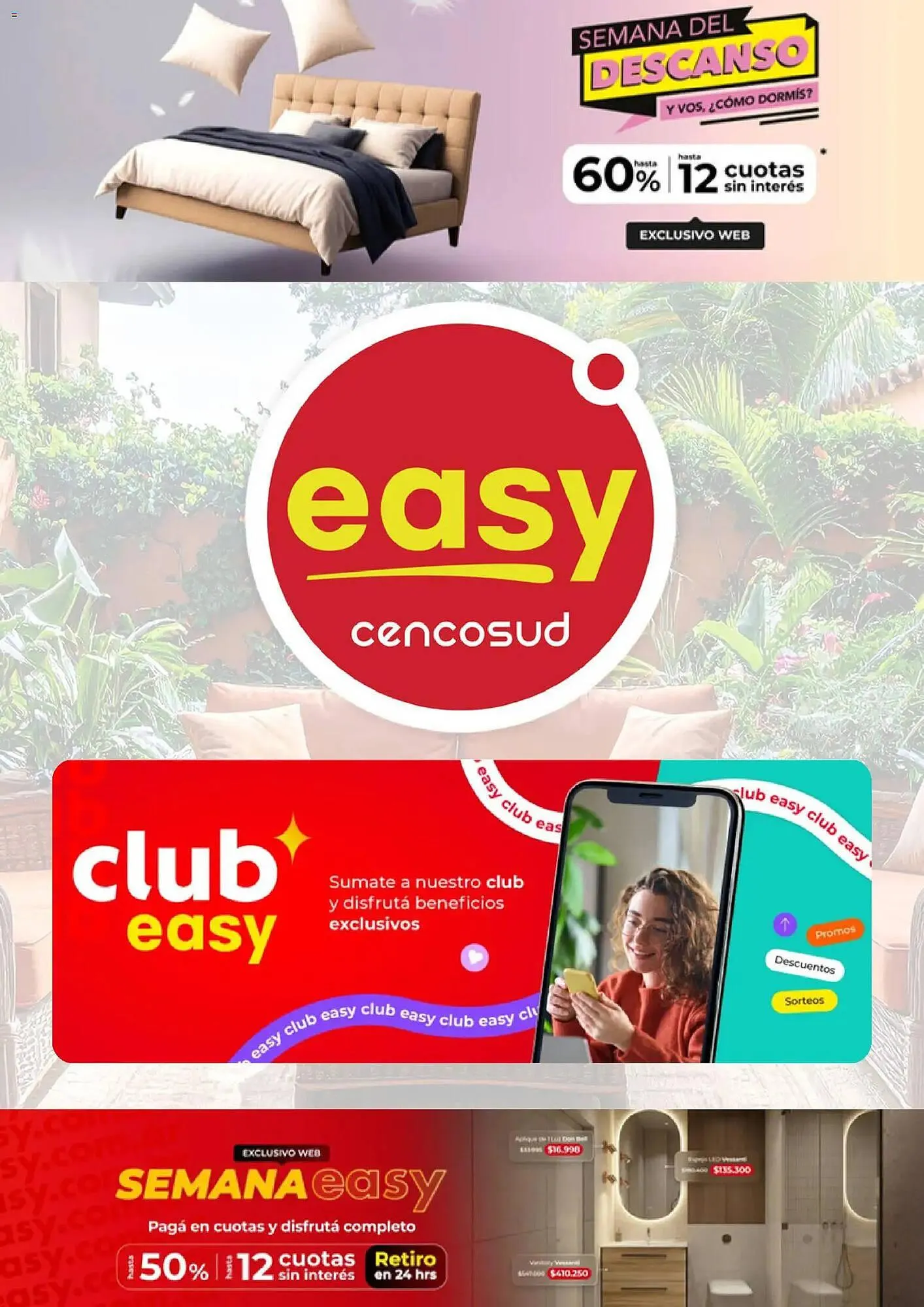 Ofertas de Catálogo Easy 26 de marzo al 9 de abril 2026 - Página 1 del catálogo