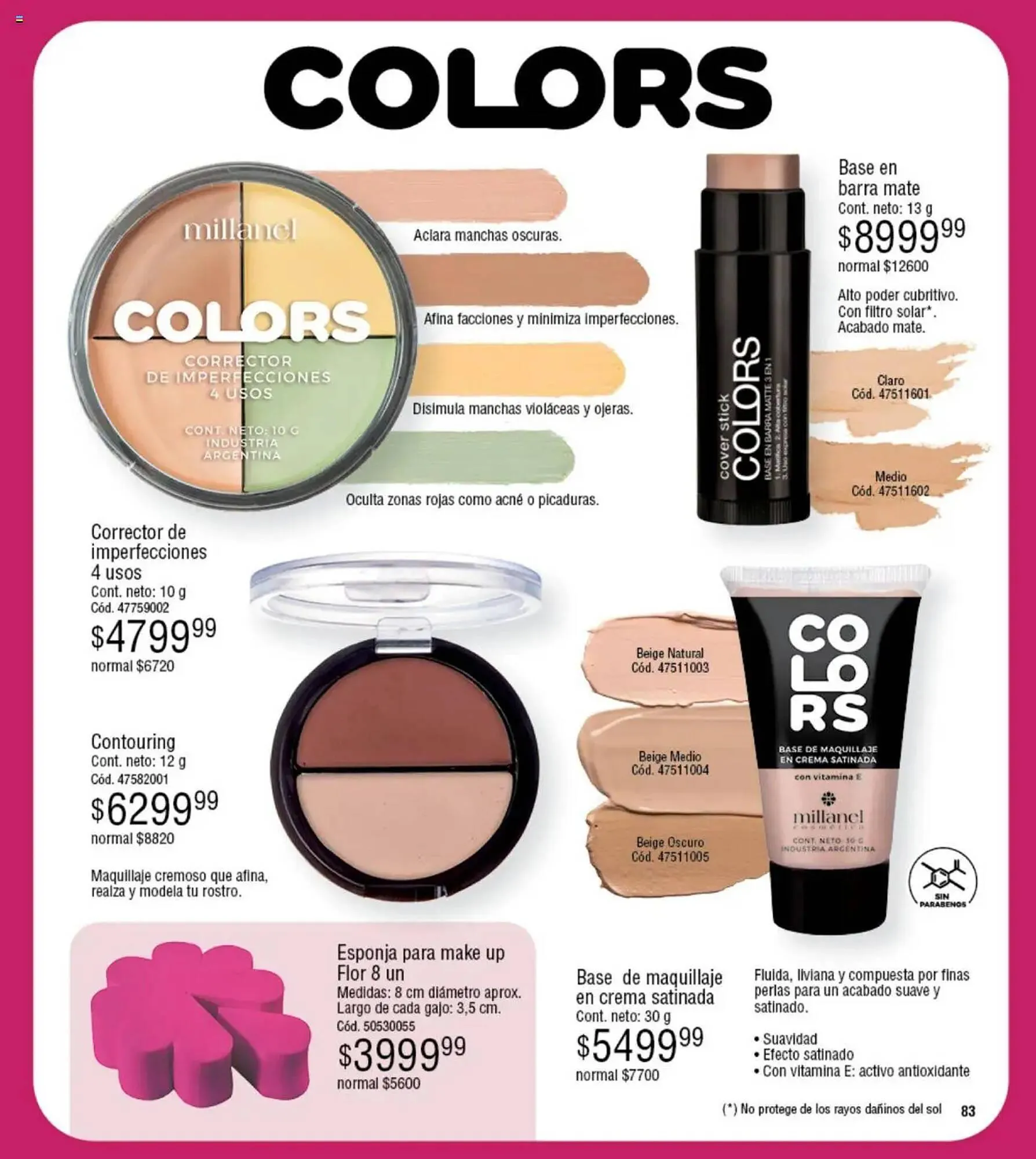 Ofertas de Catálogo Millanel Cosmética 28 de abril al 25 de mayo 2025 - Página 83 del catálogo
