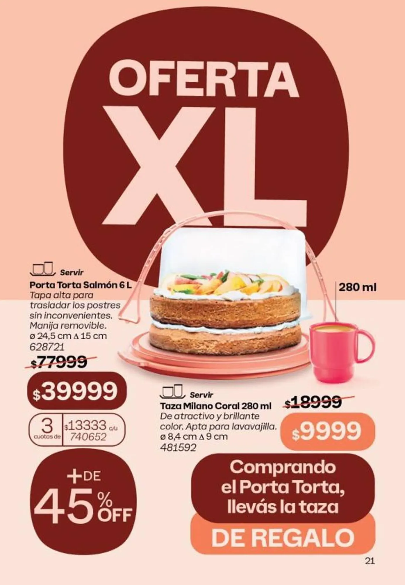 Ofertas de Catálogo Tupperware 15 de abril al 30 de abril 2025 - Página 22 del catálogo