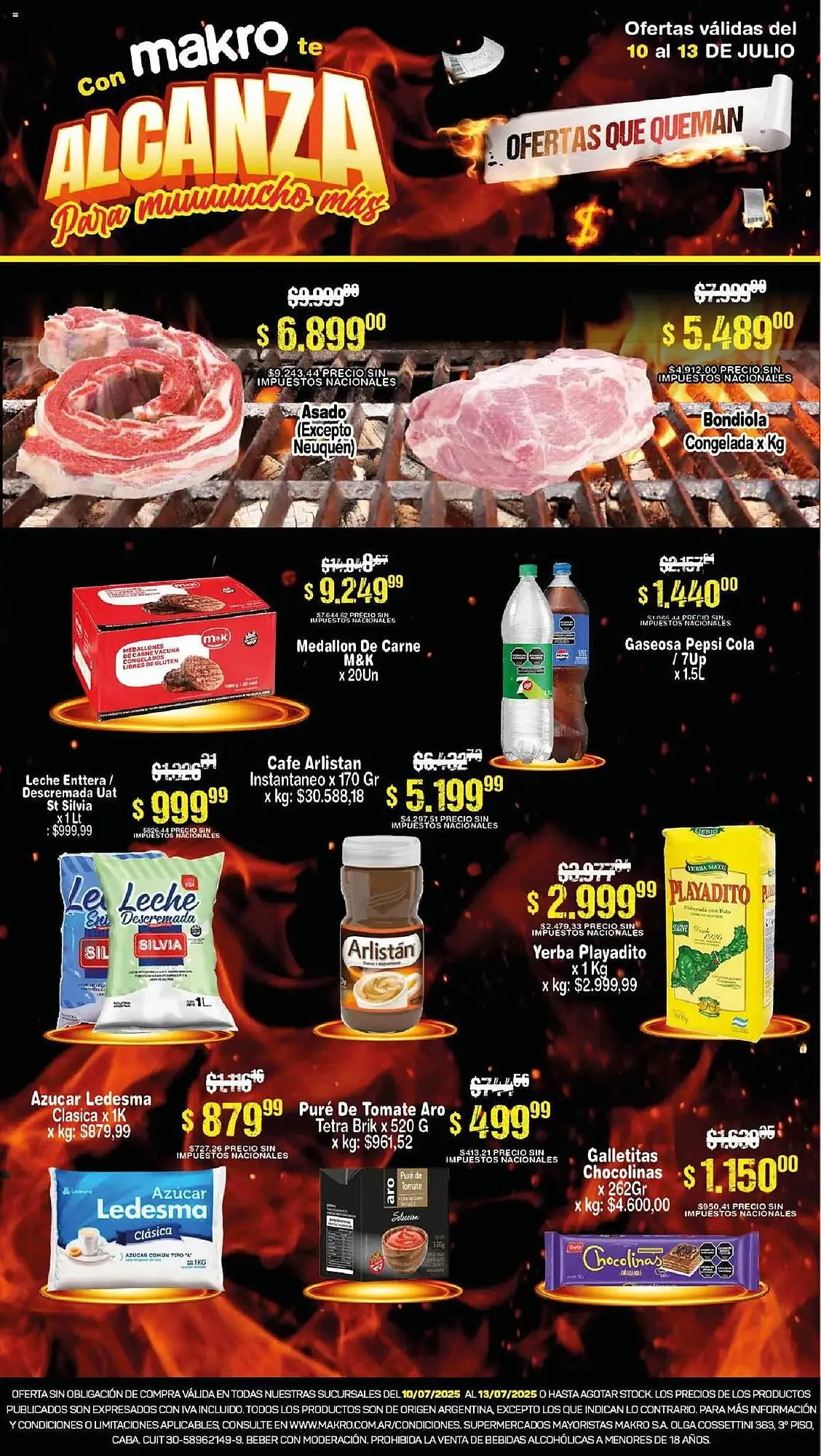Ofertas de Catálogo Makro 10 de julio al 13 de julio 2025 - Página 1 del catálogo