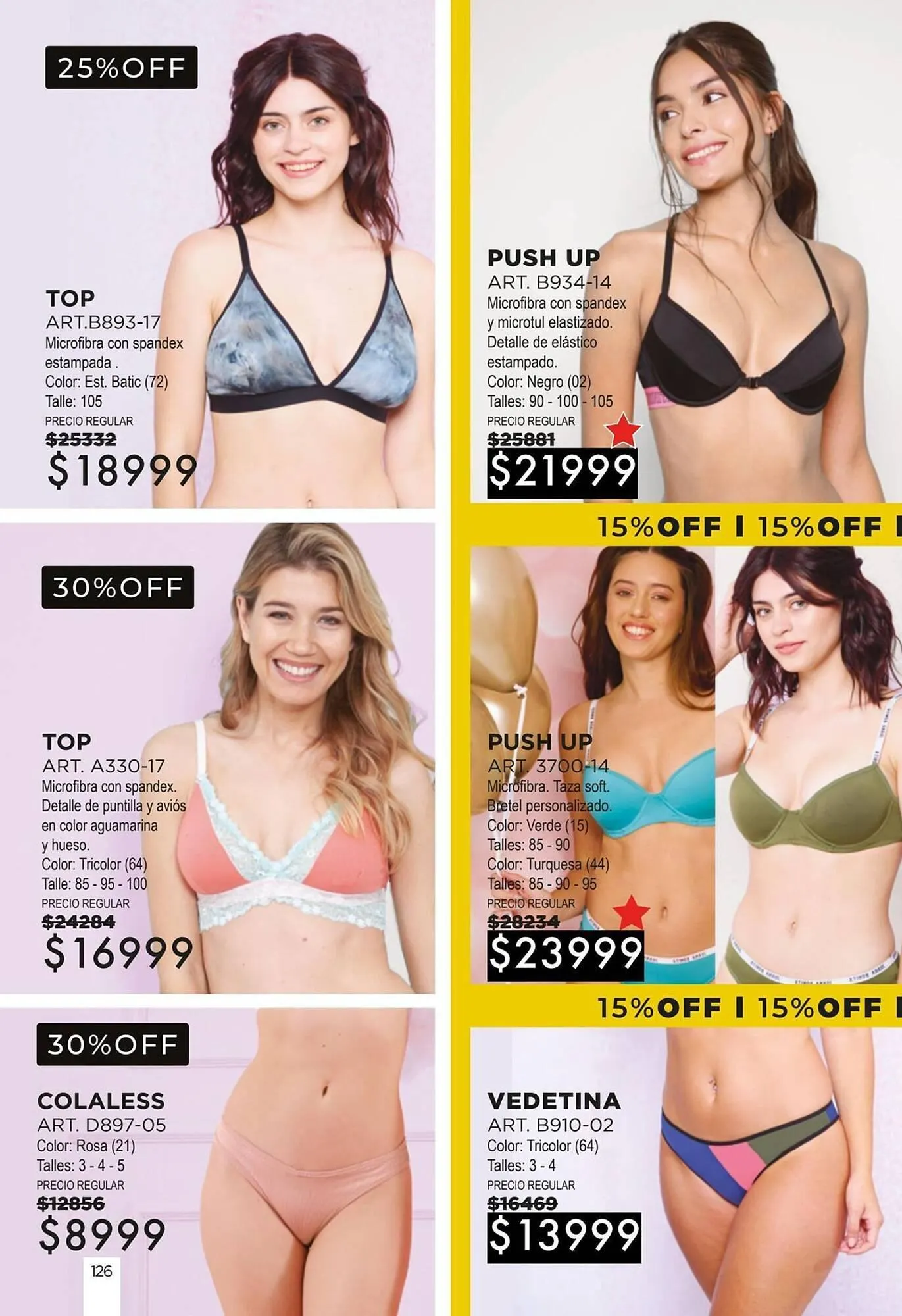 Ofertas de Catálogo Juana Bonita 25 de marzo al 31 de marzo 2025 - Página 126 del catálogo