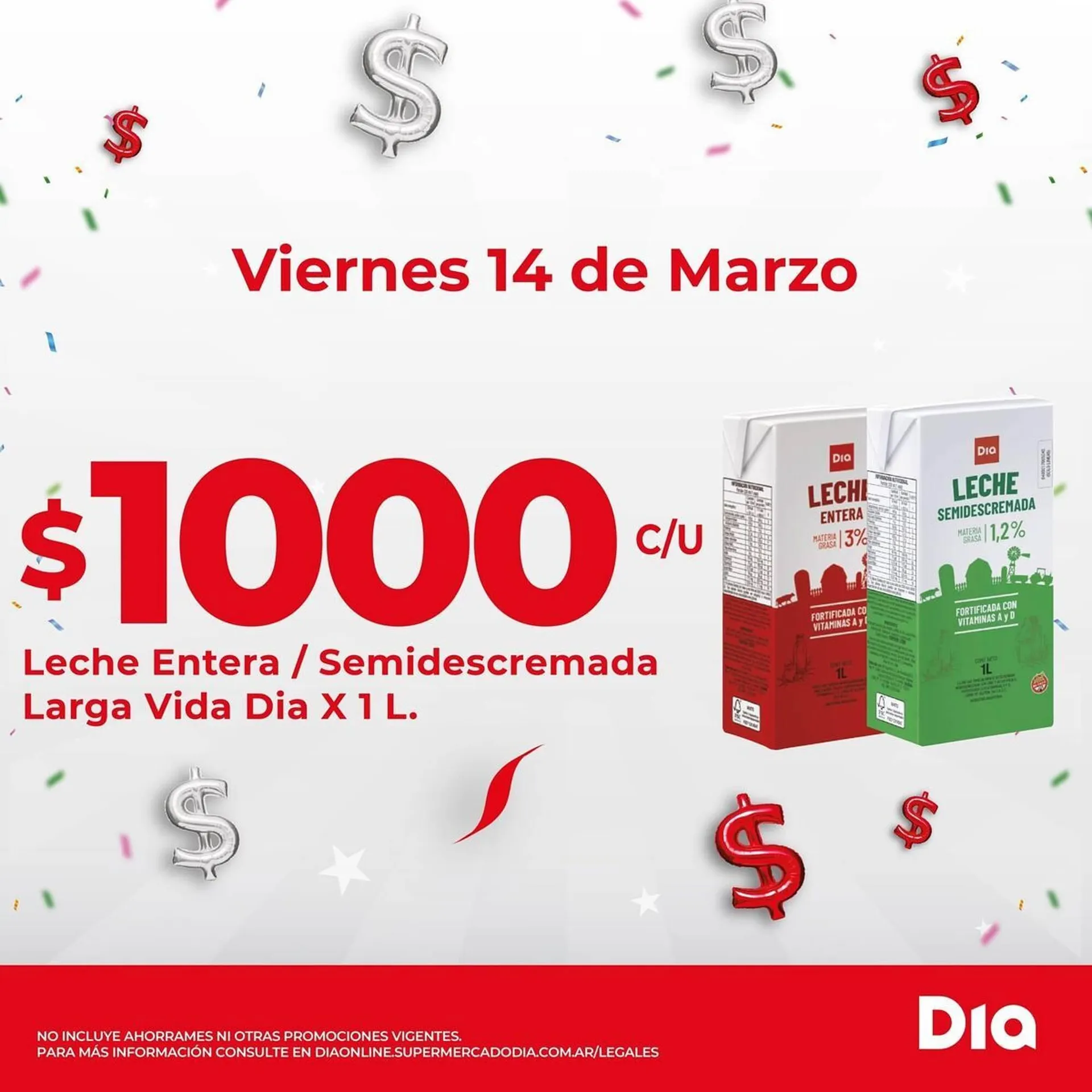 Ofertas de Catálogo Supermercados DIA 14 de marzo al 14 de marzo 2025 - Página 1 del catálogo