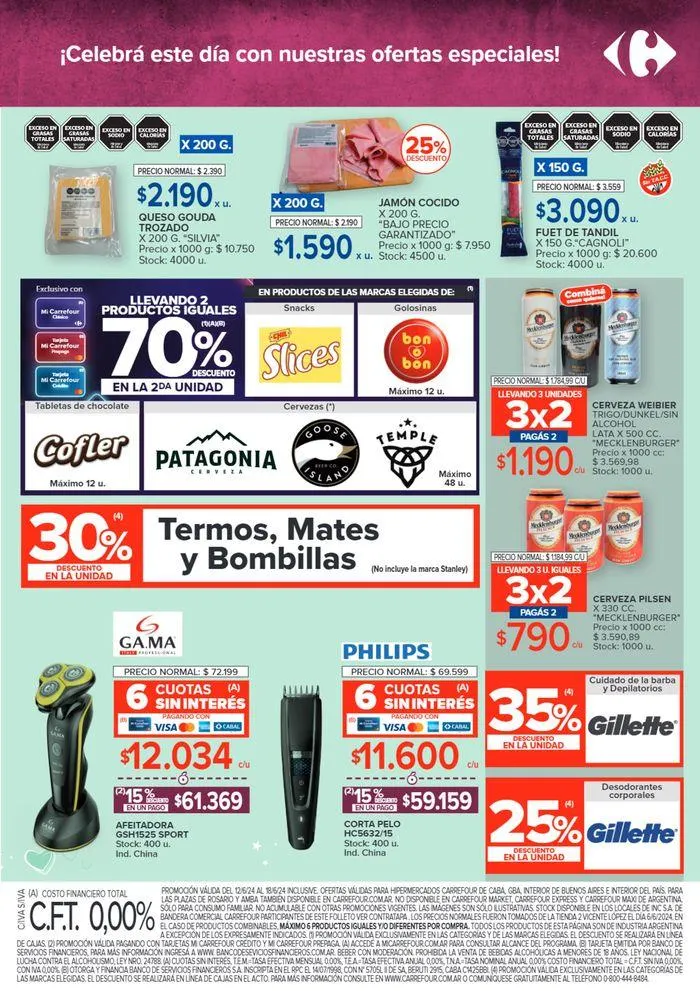Ofertas de Catálogo Ofertas Semanales Hiper BS AS 12 de junio al 18 de junio 2024 - Página 20 del catálogo