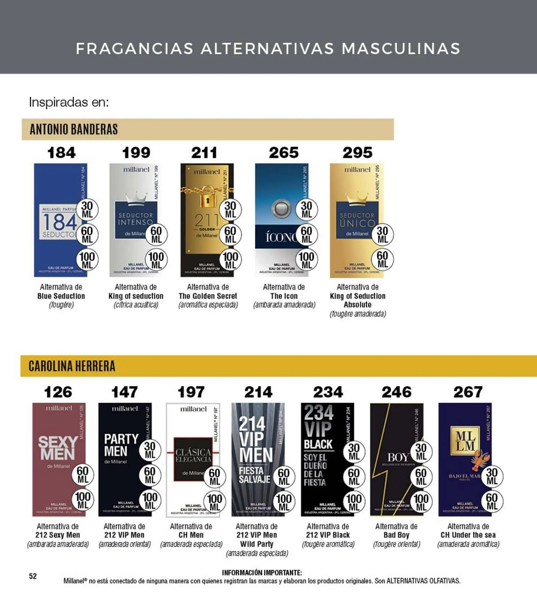 Ofertas de Catálogo Millanel Cosmética 3 de marzo al 30 de marzo 2025 - Página 52 del catálogo
