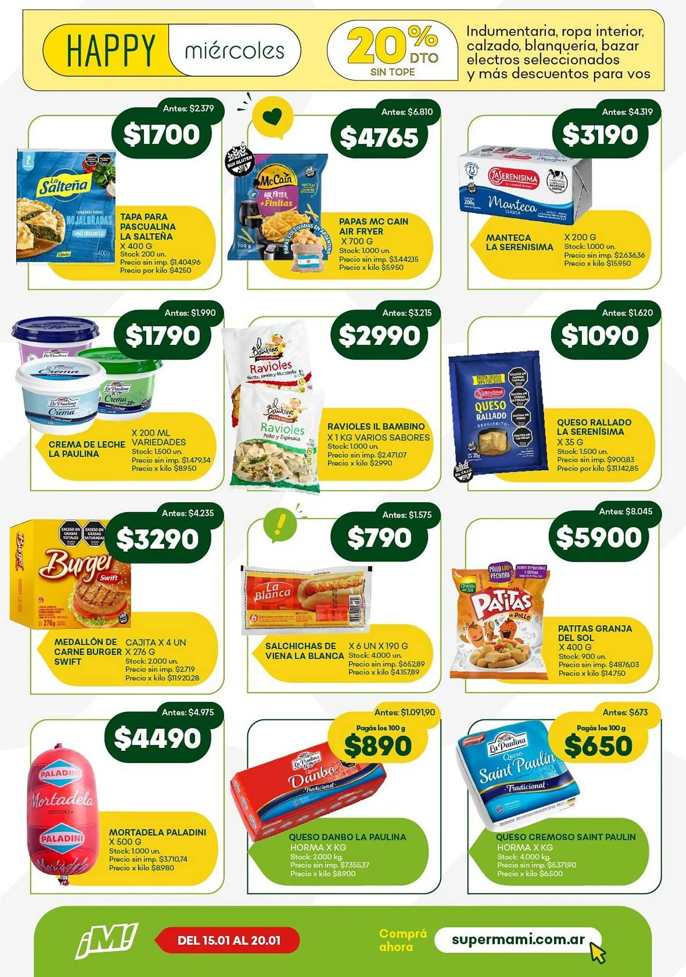 Ofertas de Catálogo Super MAMI 14 de enero al 20 de enero 2026 - Página 10 del catálogo