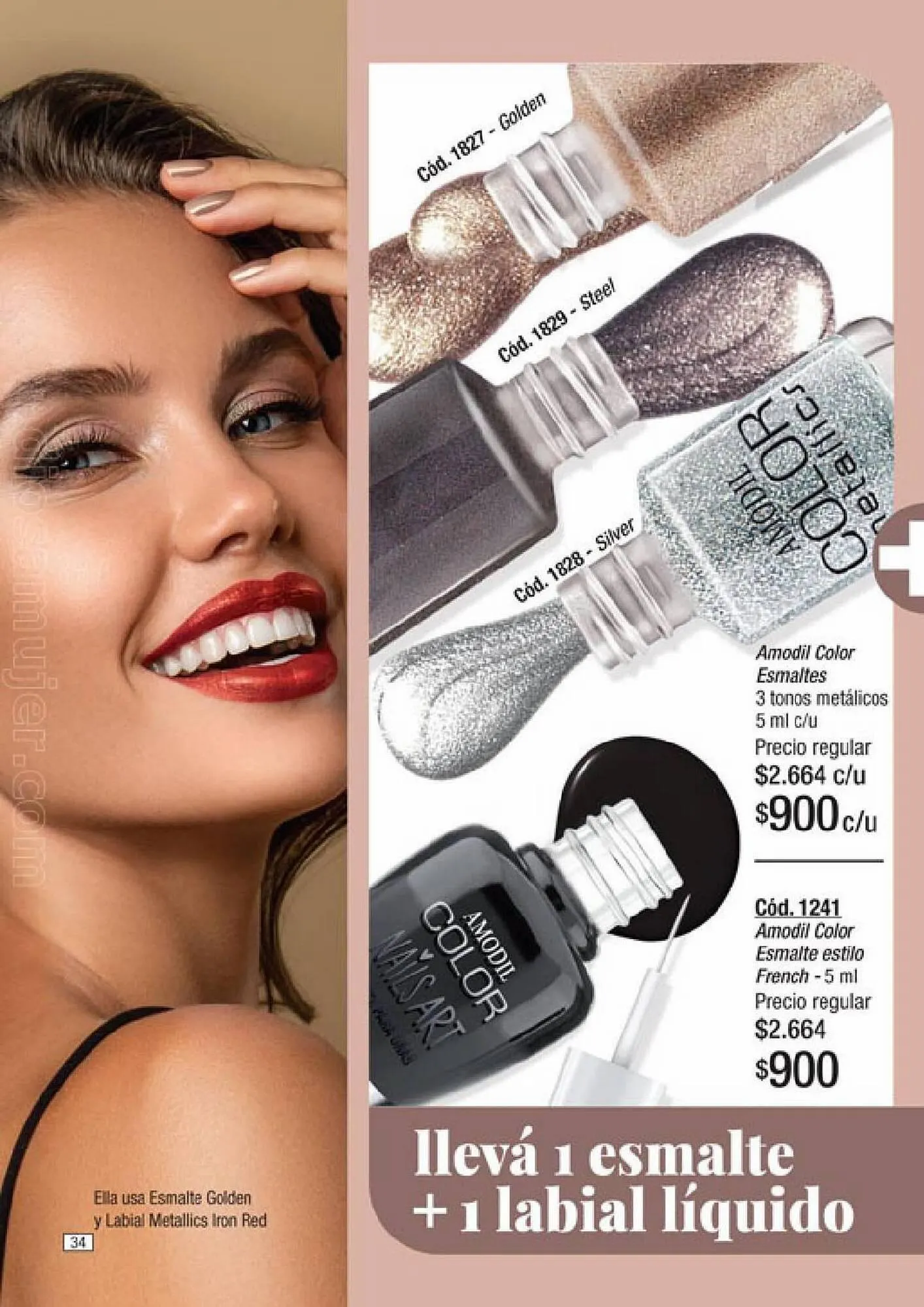 Ofertas de Catálogo Amodil 10 de agosto al 4 de septiembre 2023 - Página 34 del catálogo