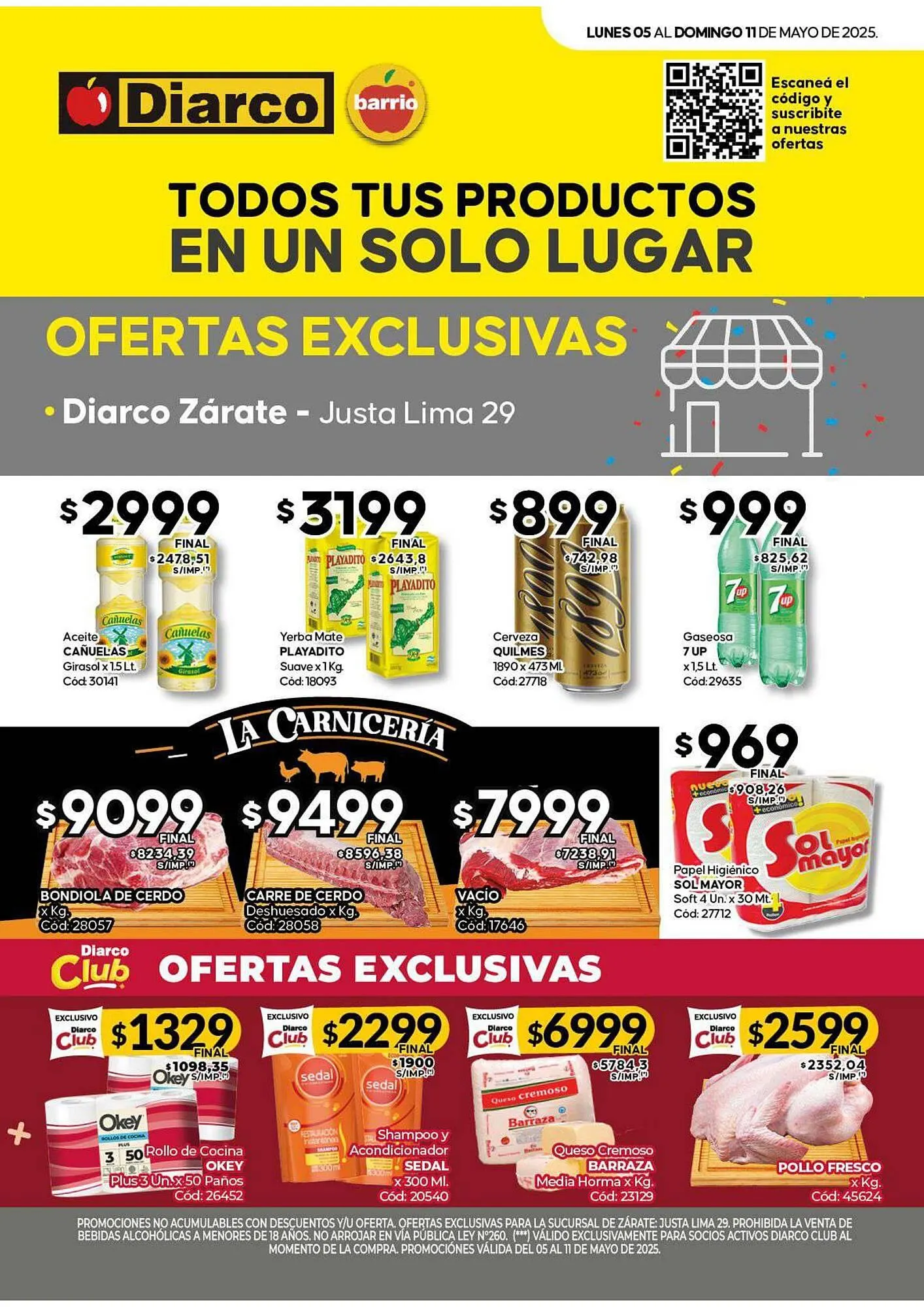 Ofertas de Catálogo Diarco 5 de mayo al 11 de mayo 2025 - Página 1 del catálogo