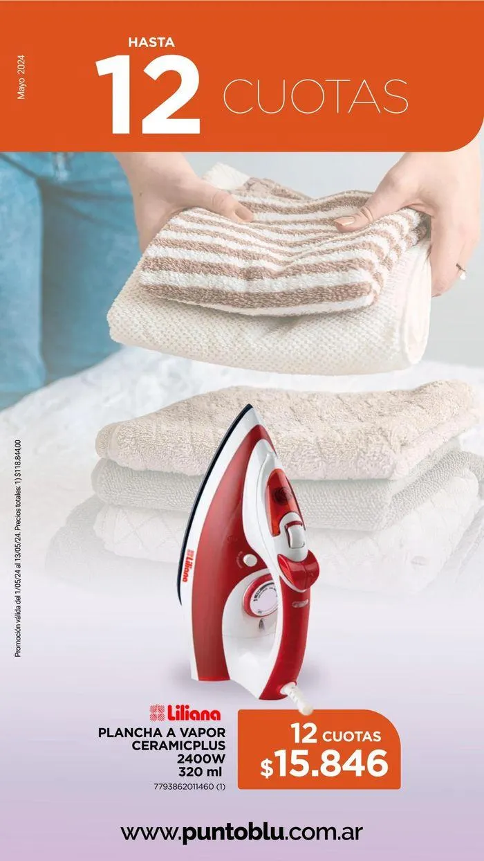 Ofertas de Revista Punto Blu Mayo 24 7 de mayo al 13 de mayo 2024 - Página 15 del catálogo