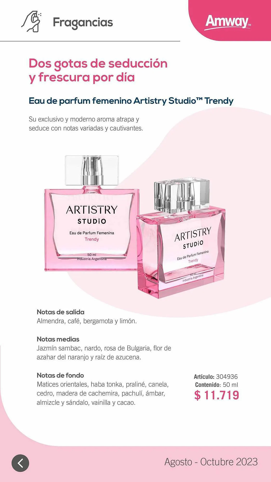 Ofertas de Catálogo Amway 1 de agosto al 31 de octubre 2023 - Página 39 del catálogo