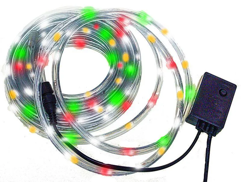 Adorno Navideño Manguera Multicolor 10m