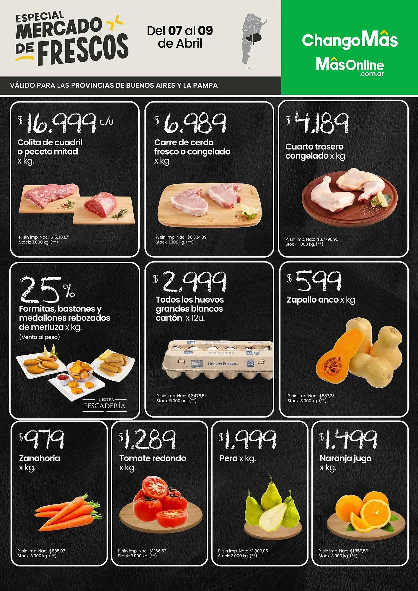 Ofertas de Catálogo Changomas 7 de abril al 9 de abril 2026 - Página 1 del catálogo