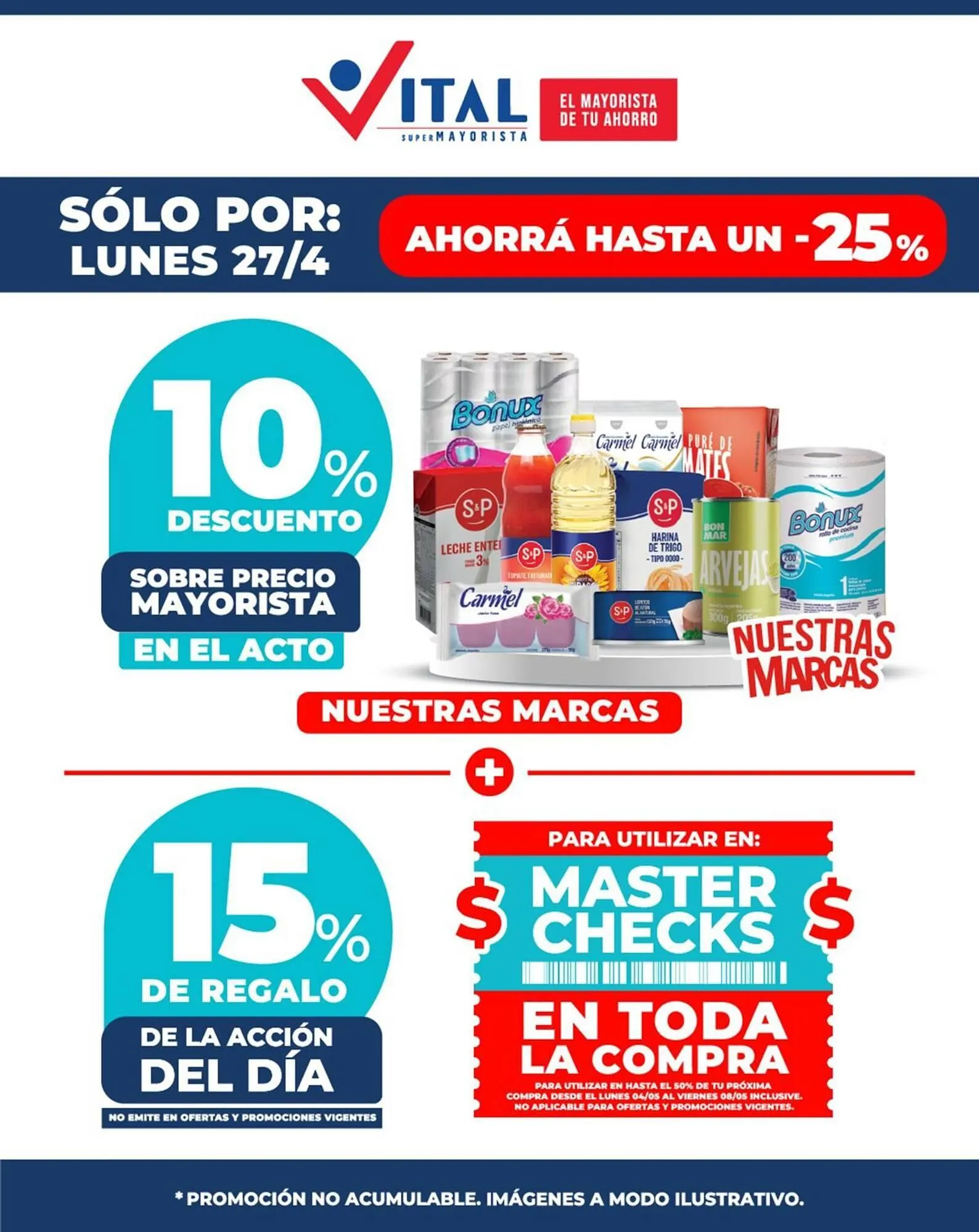 Ofertas de Catálogo Supermayorista Vital 27 de abril al 8 de mayo 2026 - Página 2 del catálogo