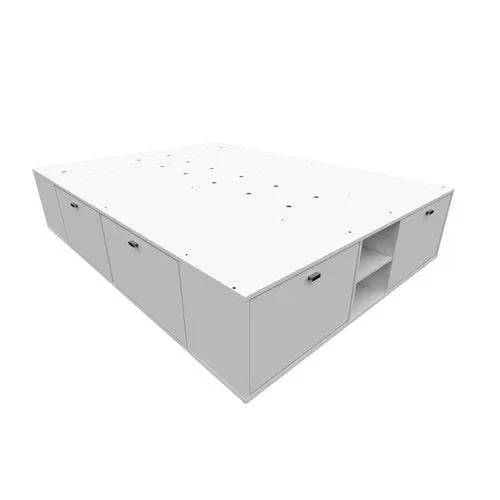 Box Benethon 2 plazas 140x190 cm blanco Mosconi