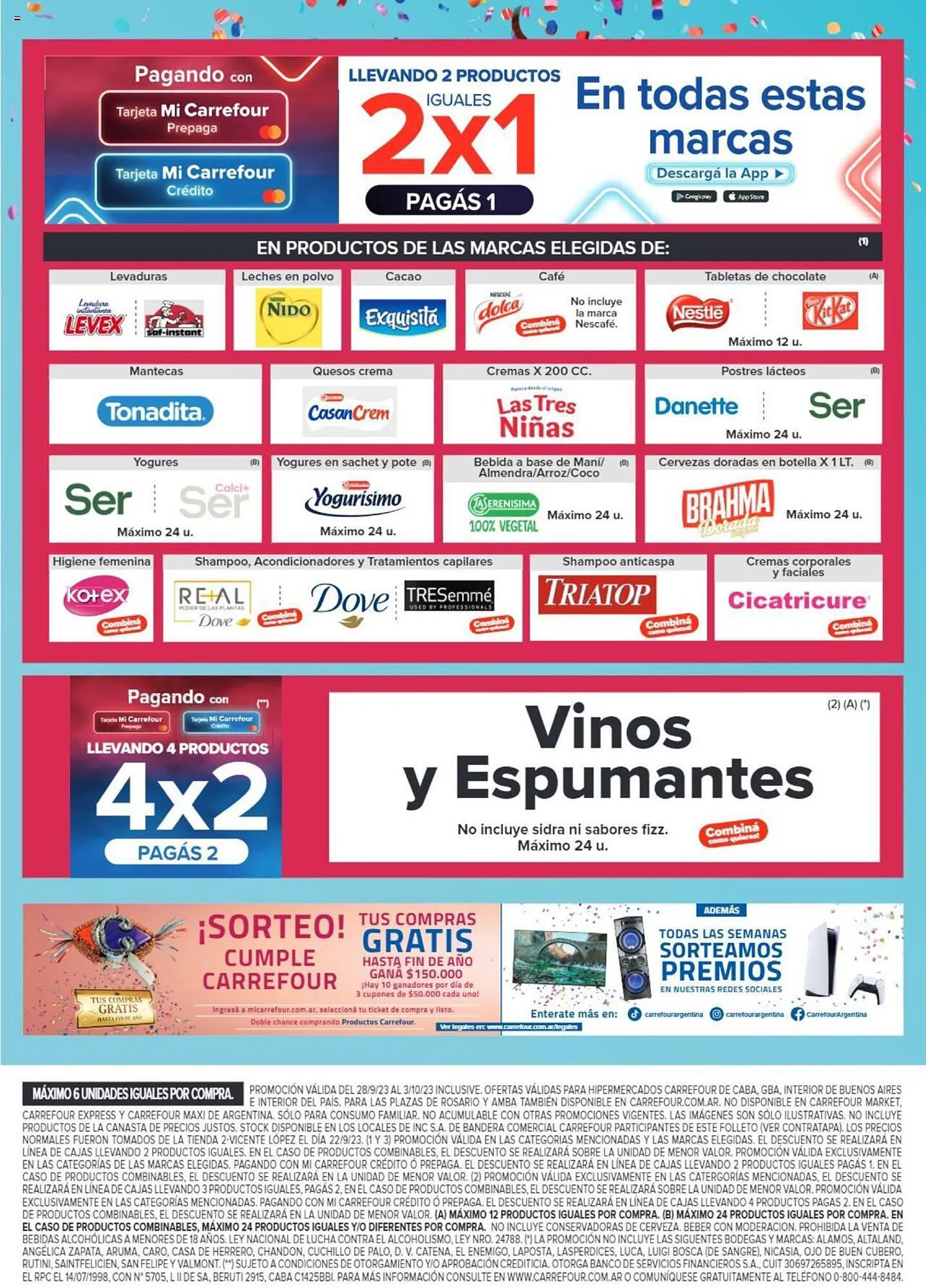 Ofertas de Catálogo Carrefour 28 de septiembre al 3 de octubre 2023 - Página 2 del catálogo