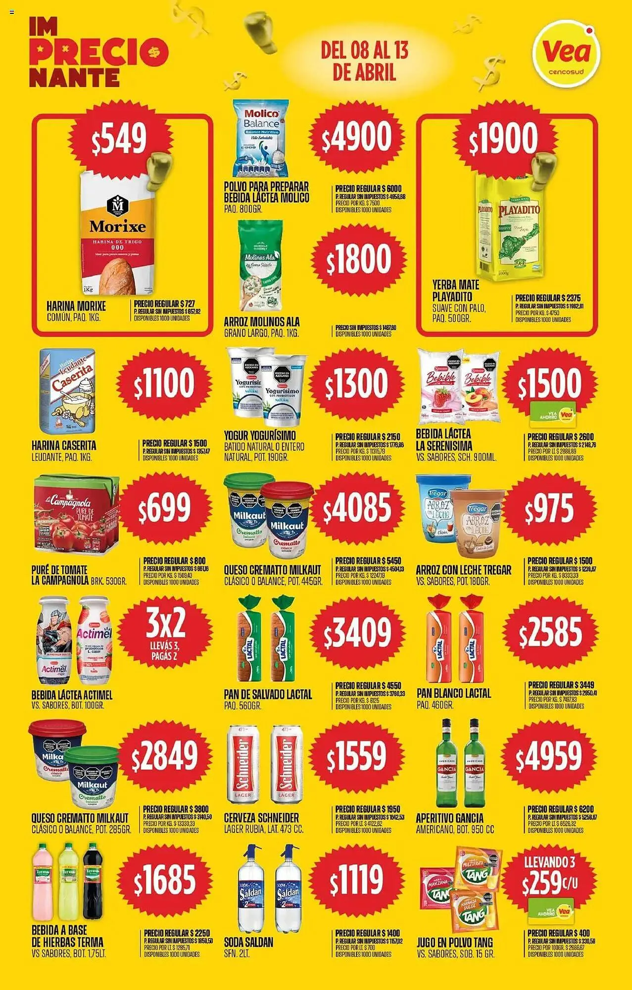 Ofertas de Catálogo Supermercados Vea 8 de abril al 13 de abril 2025 - Página 3 del catálogo
