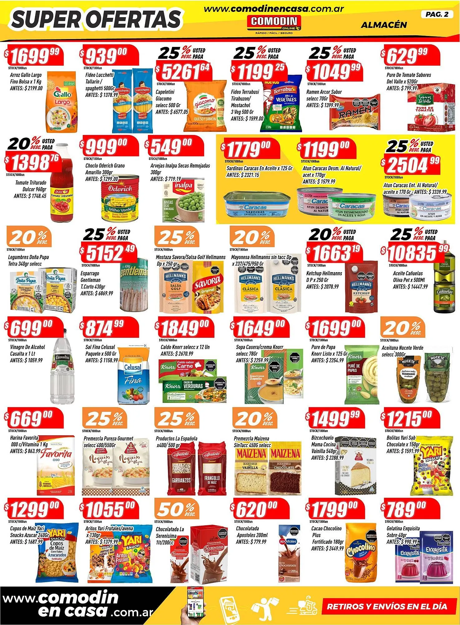 Ofertas de Catálogo Supermercados Comodin 20 de marzo al 26 de marzo 2026 - Página 2 del catálogo