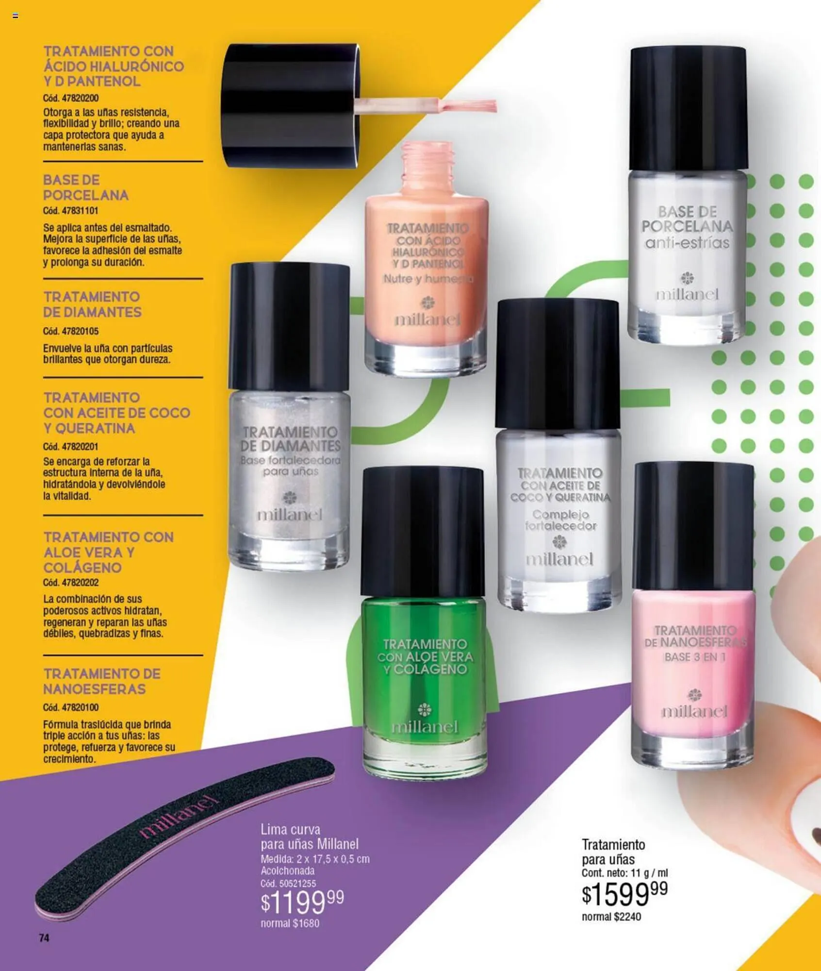 Ofertas de Catálogo Millanel Cosmética 13 de noviembre al 10 de diciembre 2023 - Página 74 del catálogo