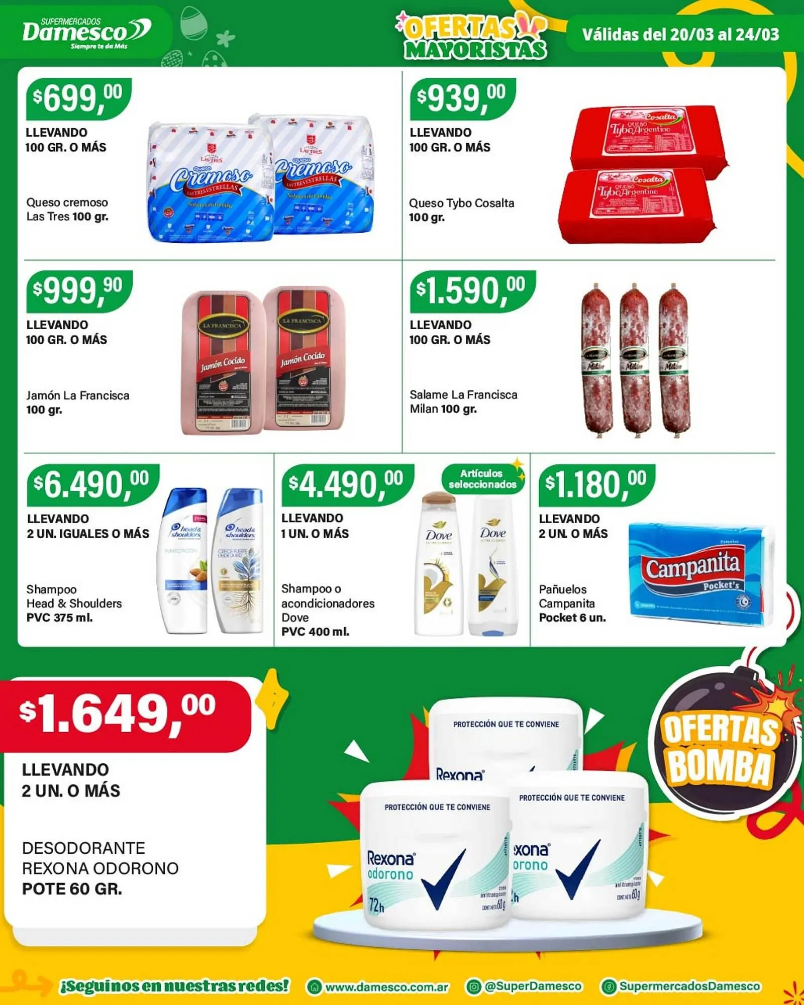 Ofertas de Catálogo Supermercados Damesco 20 de marzo al 24 de marzo 2026 - Página 7 del catálogo
