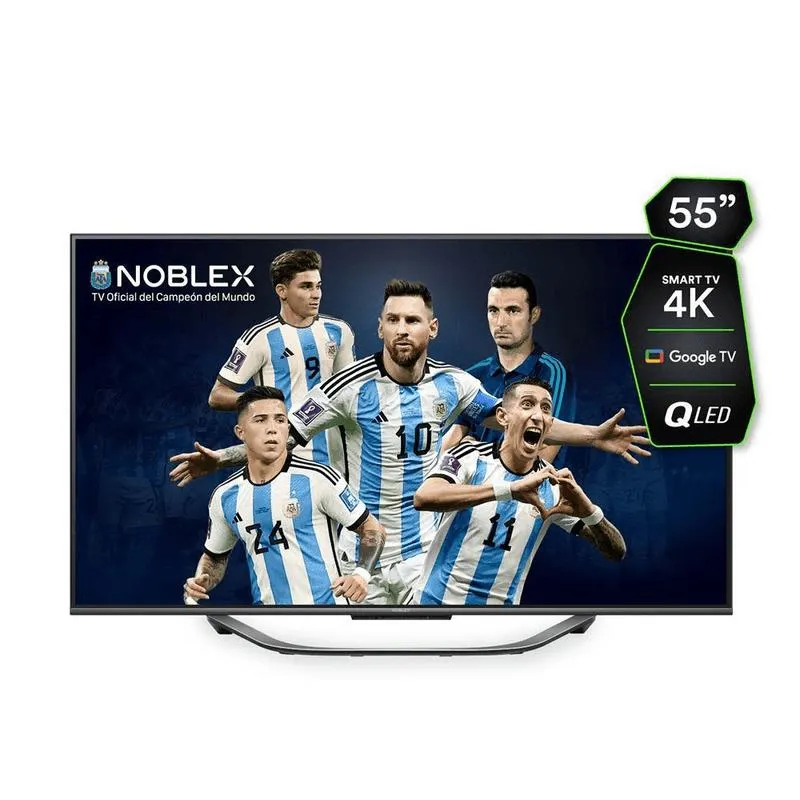 Smart Qled TV 4K 55" Noblex Black Series DQ55X9500
