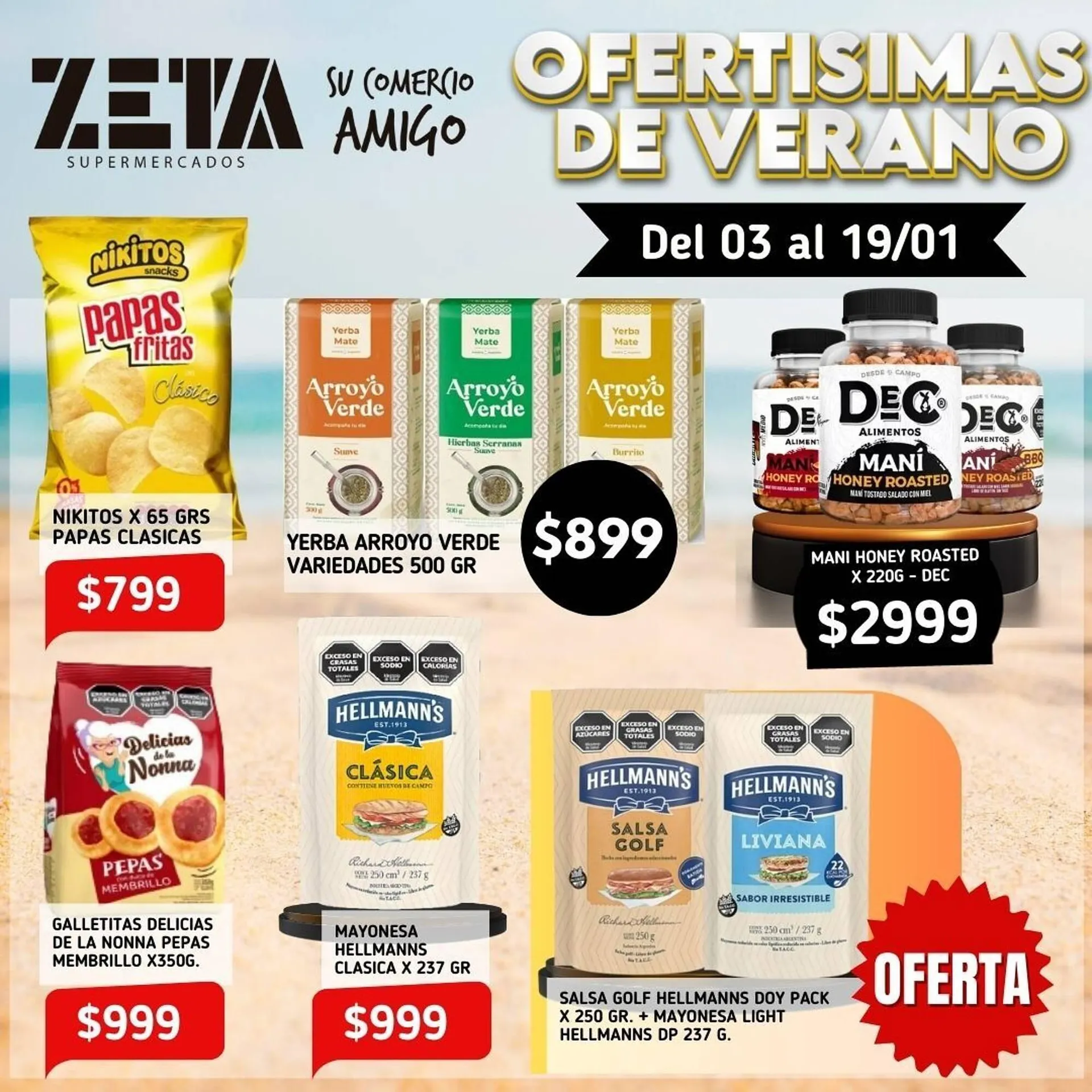 Ofertas de Catálogo Supermercados Zeta 3 de enero al 19 de enero 2025 - Página 3 del catálogo