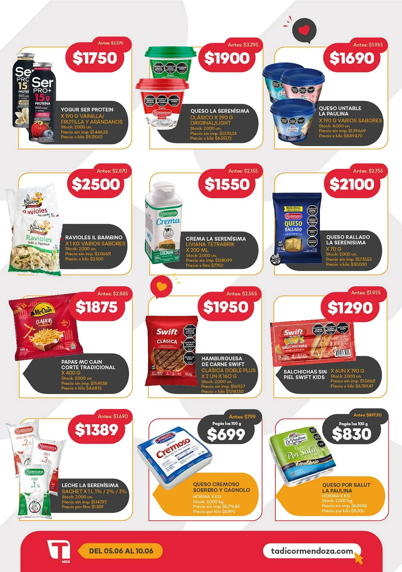 Ofertas de Catálogo Supermercados Tadicor 5 de junio al 10 de junio 2025 - Página 4 del catálogo