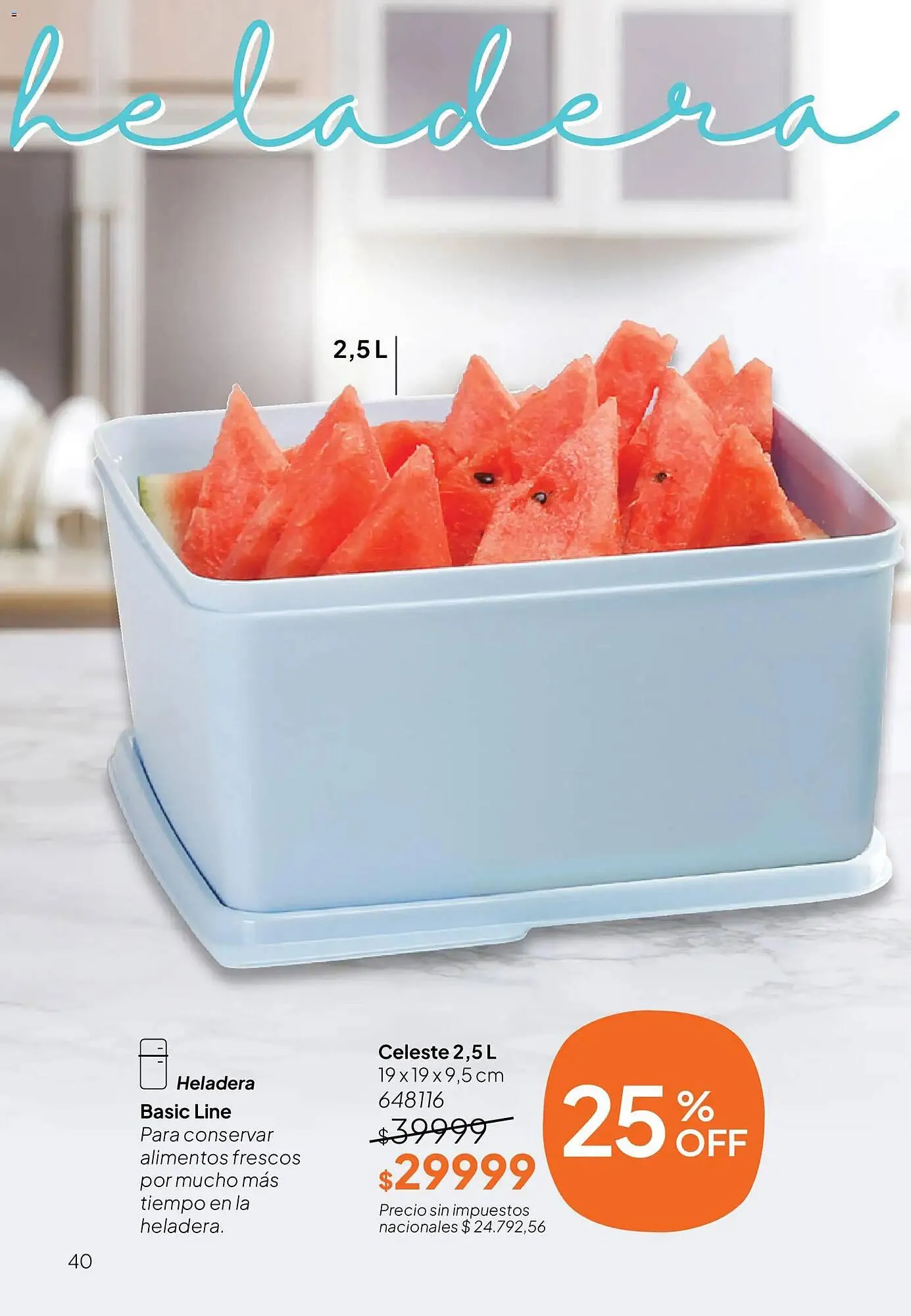 Ofertas de Folleto Tupperware 28 de abril al 31 de mayo 2026 - Página 41 del catálogo
