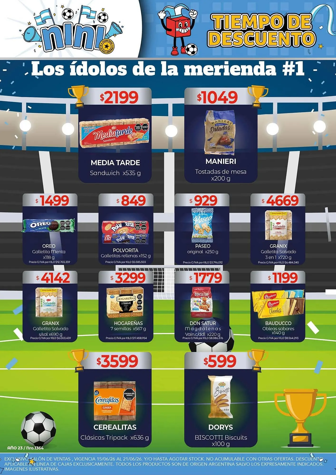 Ofertas de Catálogo Nini Mayorista 15 de junio al 21 de junio 2026 - Página 33 del catálogo