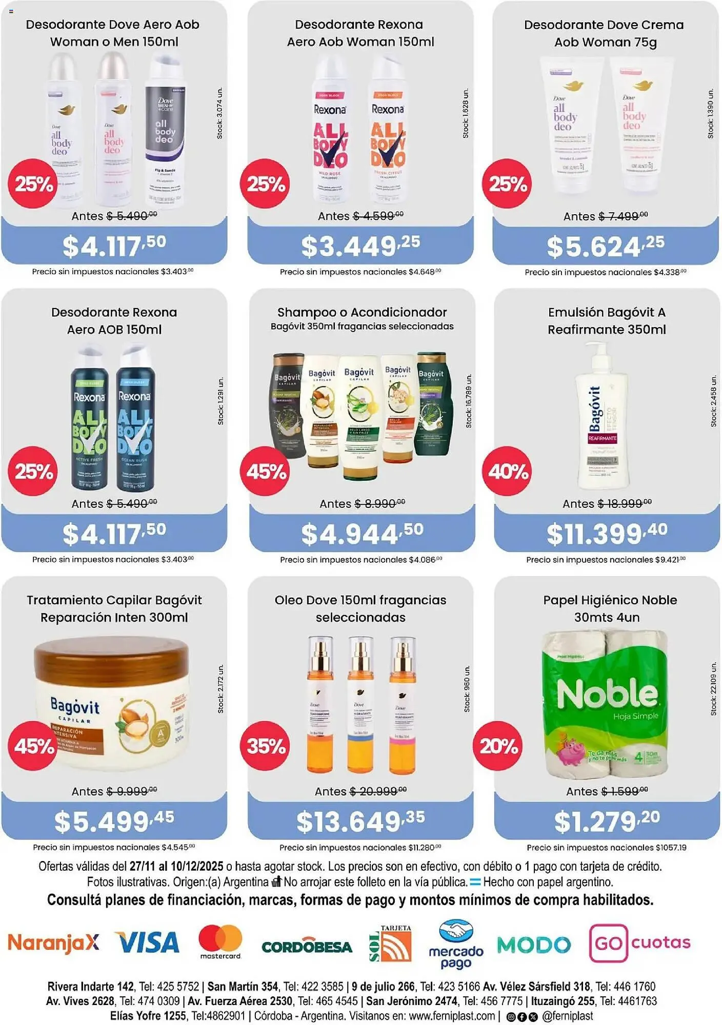 Ofertas de Catálogo Ferniplast 27 de noviembre al 11 de diciembre 2025 - Página 8 del catálogo