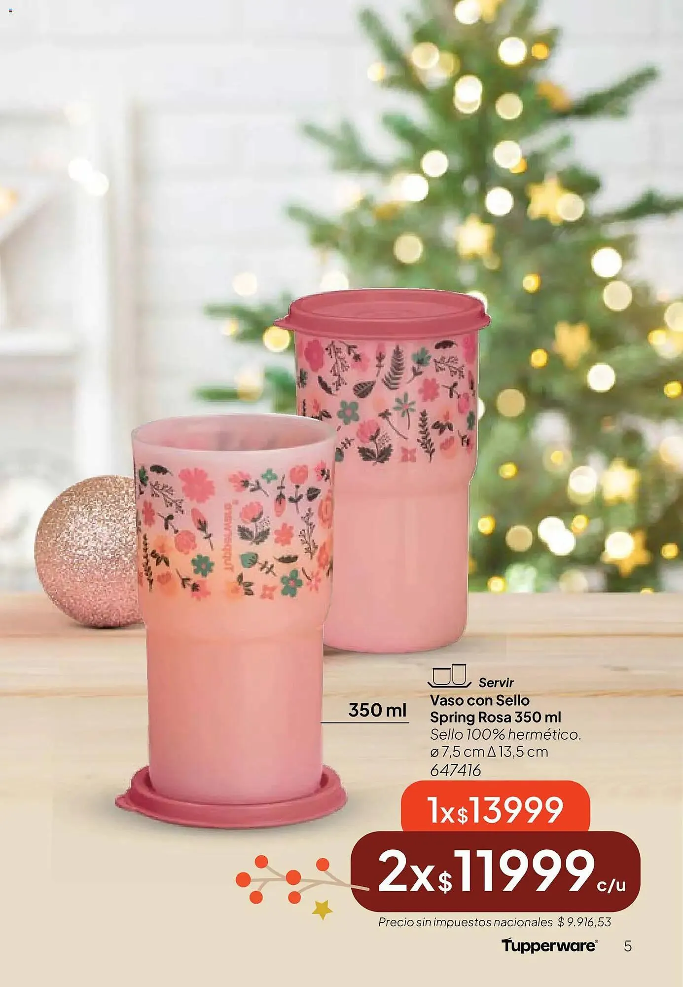 Ofertas de Folleto Tupperware 24 de noviembre al 31 de diciembre 2025 - Página 6 del catálogo