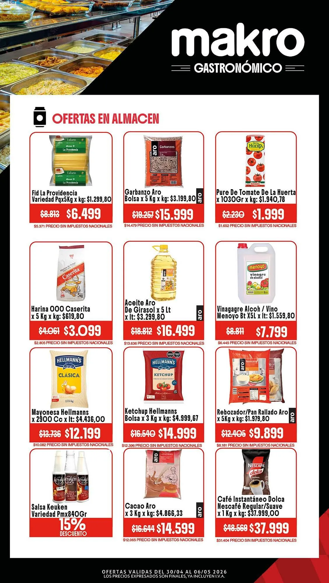 Ofertas de Catálogo Makro 30 de abril al 6 de mayo 2026 - Página 3 del catálogo