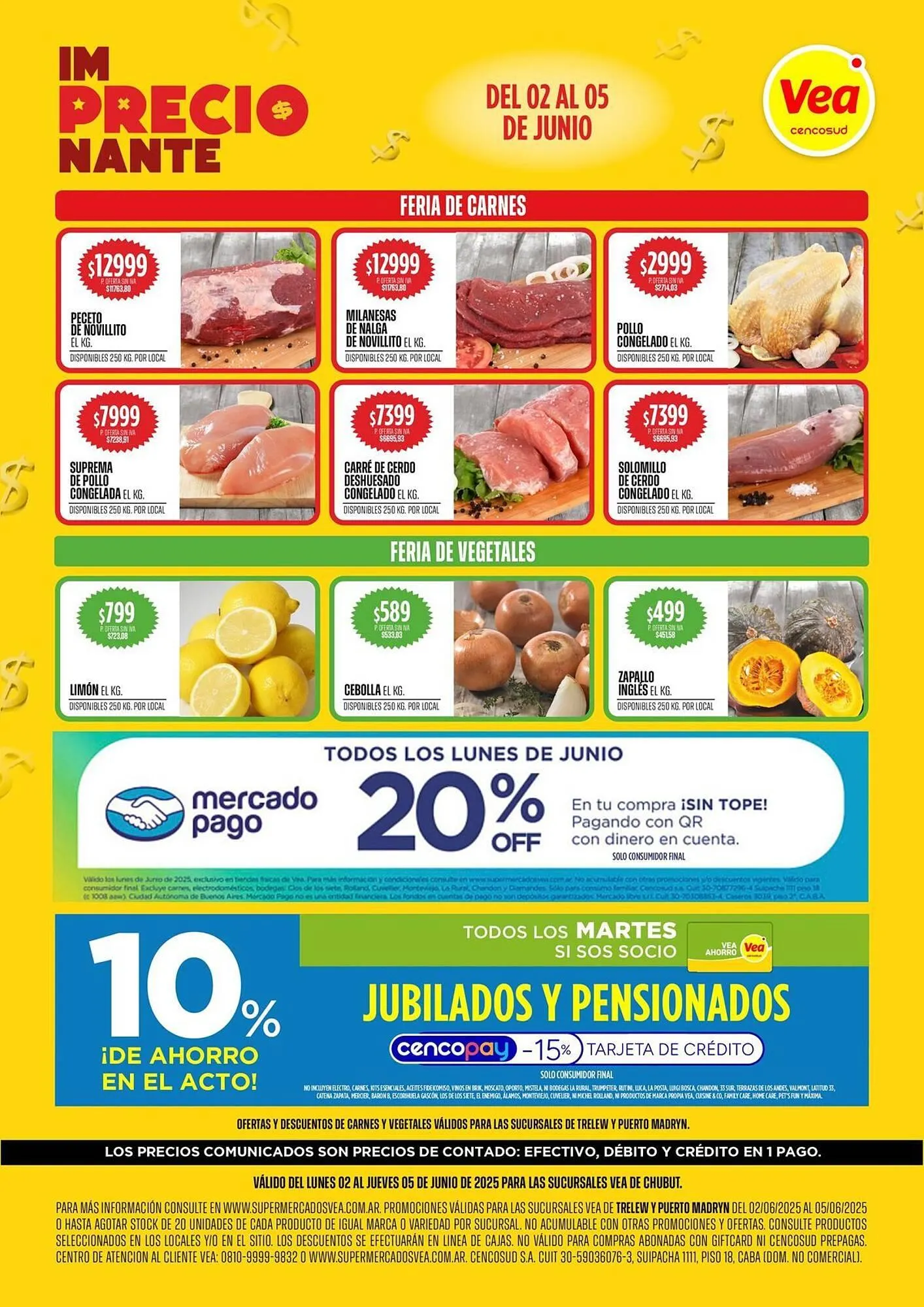 Ofertas de Catálogo Supermercados Vea 31 de mayo al 5 de junio 2025 - Página 1 del catálogo