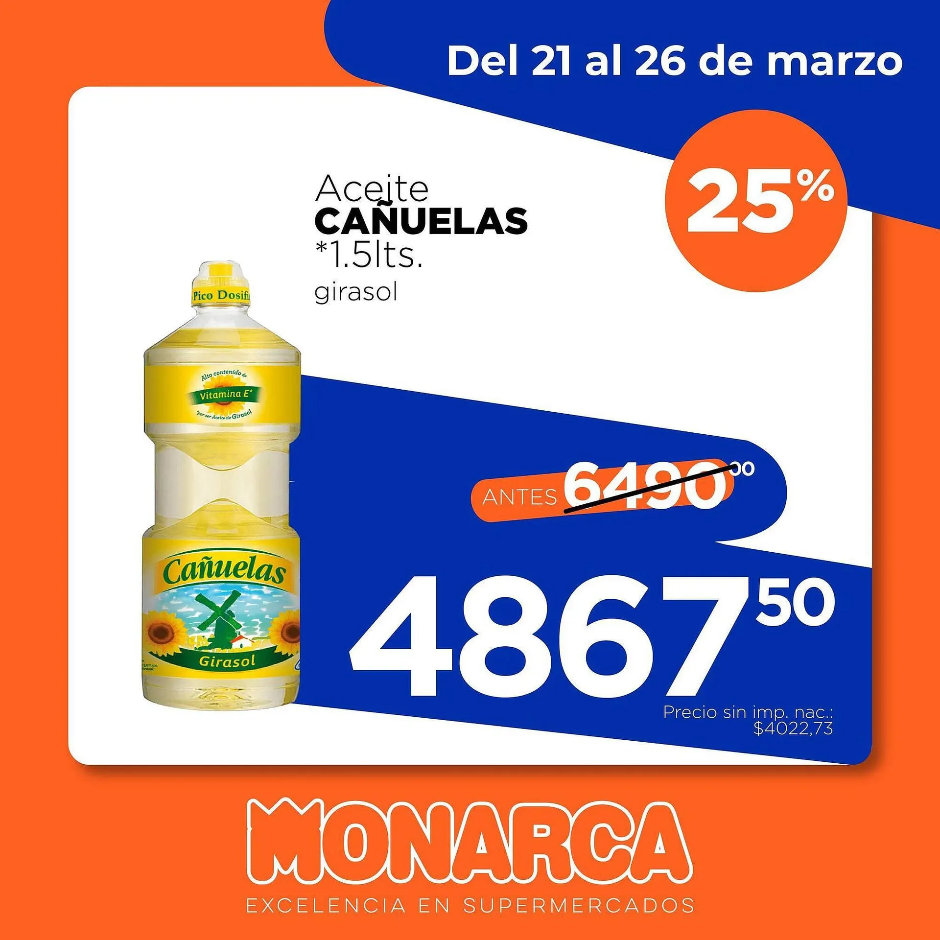 Ofertas de Catálogo Supermercados Monarca 21 de marzo al 26 de marzo 2026 - Página 4 del catálogo