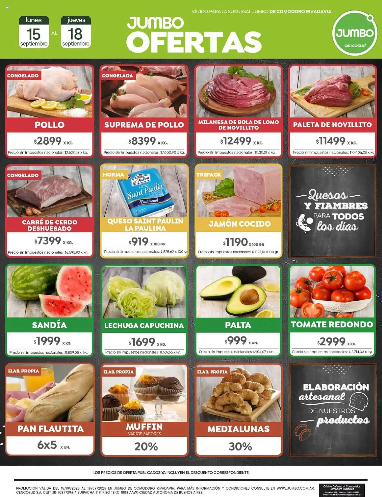 Ofertas de Catálogo Jumbo 15 de septiembre al 18 de septiembre 2025 - Página 1 del catálogo