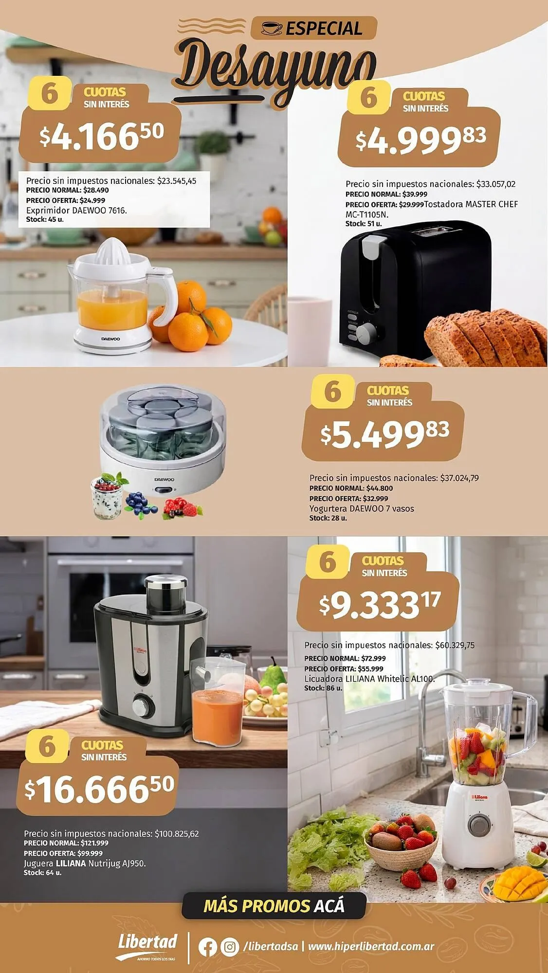 Ofertas de Catálogo Hipermercado Libertad 3 de abril al 15 de abril 2026 - Página 4 del catálogo